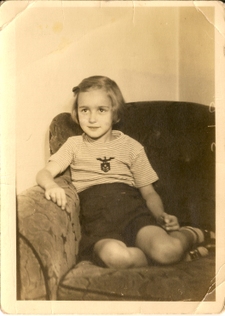 Mrs. Terzian as a young girl