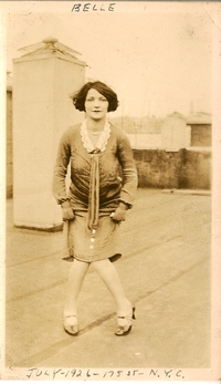 Belle, July 1926, 175th St., New York City