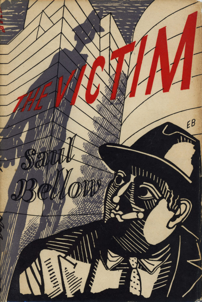Edward Bawden, dust jacket for Saul Bellow's The Victim, 1948 Edward Bawden, dust jacket for Saul Bellow's The Victim, 1948