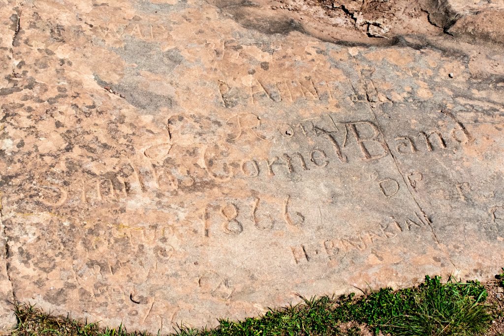 Smiths Cornet Band, 1866, Catskill Mountain House Site, Palenville, NY